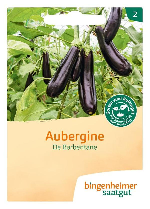 Produktfoto zu Aubergine De Barbentane Saatgut