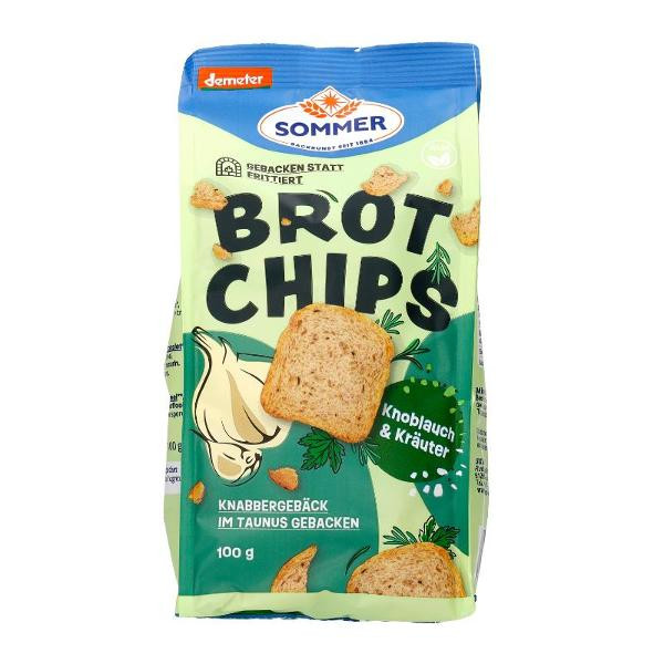 Produktfoto zu Brotchips Knoblauch Kräuter