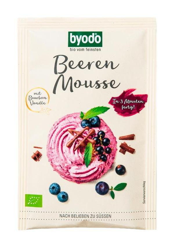 Produktfoto zu Beeren Mousse zum kalt Aufschlagen