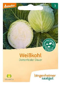 Produktfoto zu Weißkohl Dottenfelder Dauer Saatgut