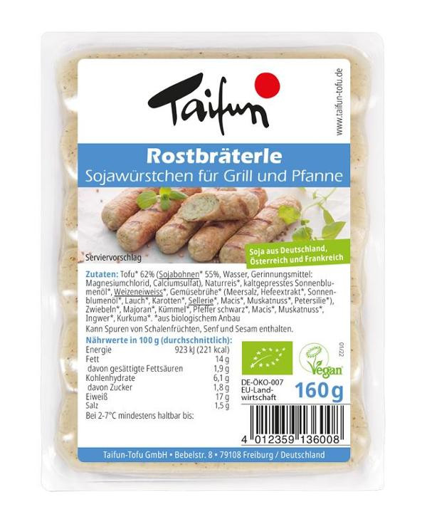 Produktfoto zu Tofu Rostbräterle 6 Stück