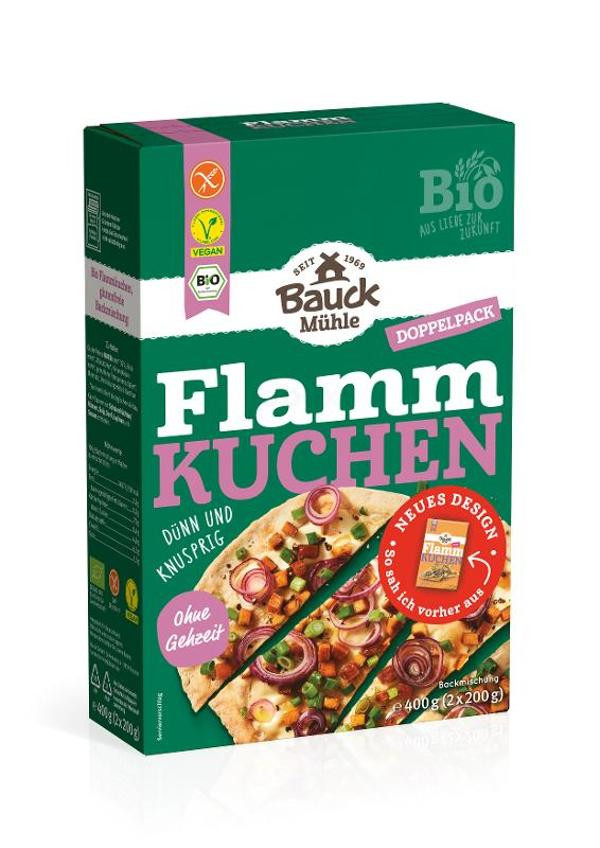 Produktfoto zu Backmischung Flammkuchen glutenfrei