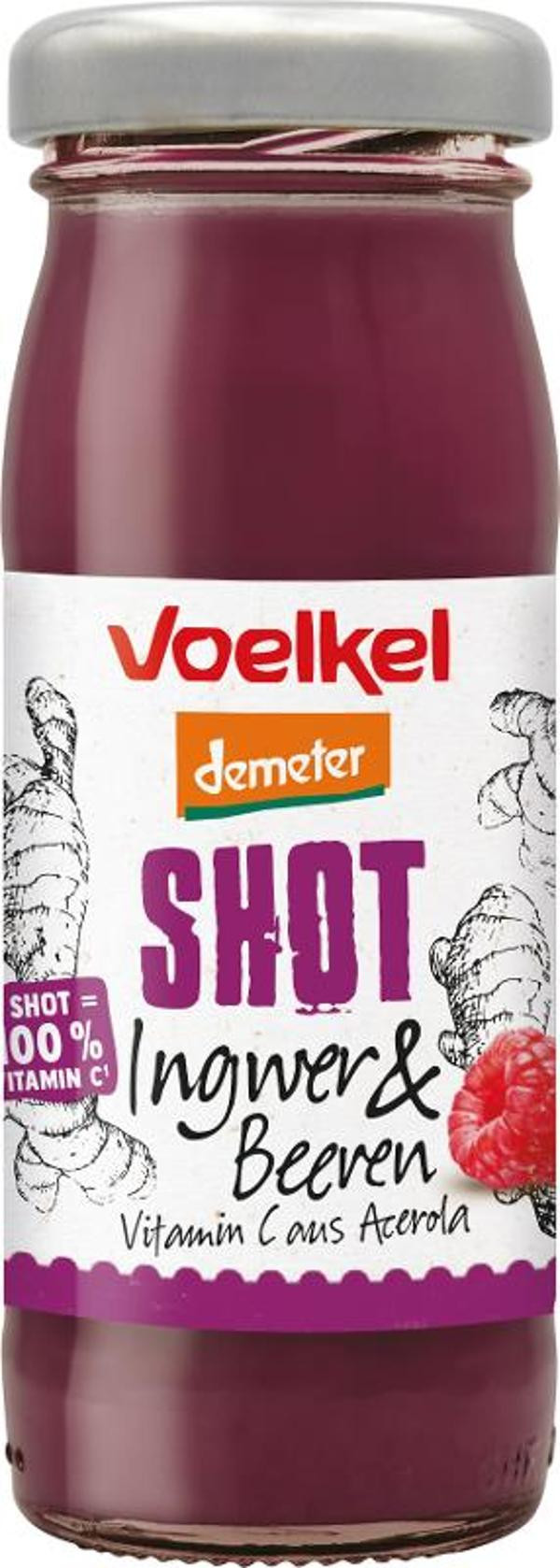 Produktfoto zu Shot Ingwer & Beeren