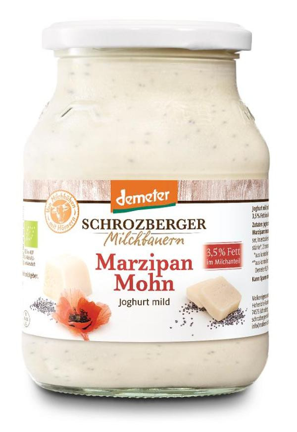 Produktfoto zu Winterjoghurt Marzipan Mohn