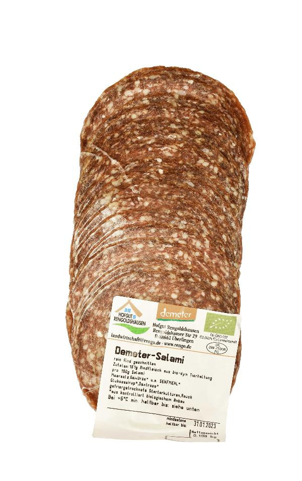 Produktfoto zu Rindersalami geschnitten ca. 100 g