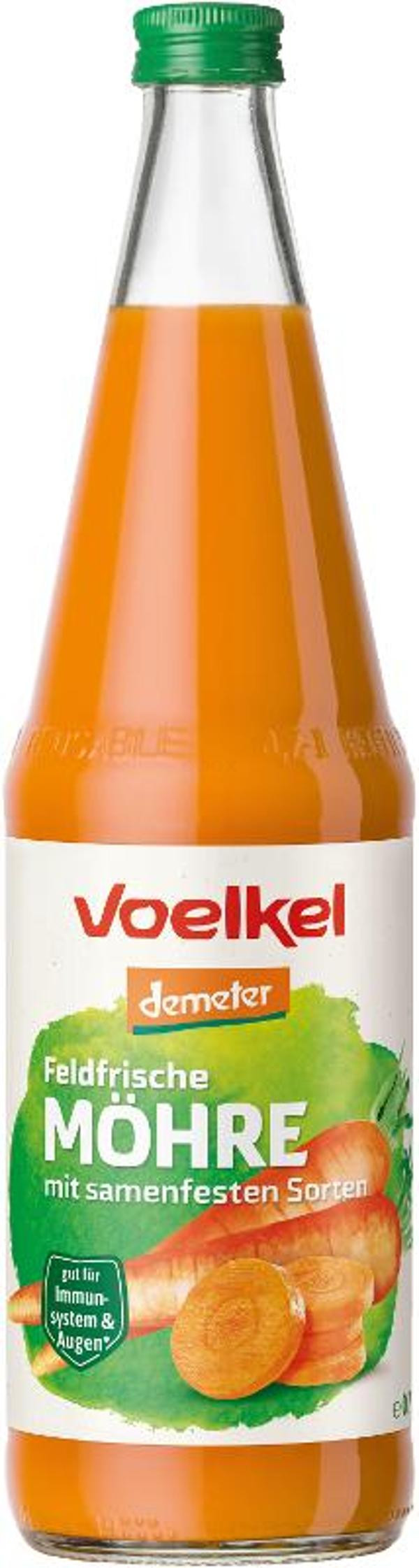 Produktfoto zu Voelkel Möhrensaft feldfrisch