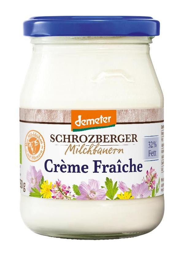 Produktfoto zu Creme fraiche Glas Demeter