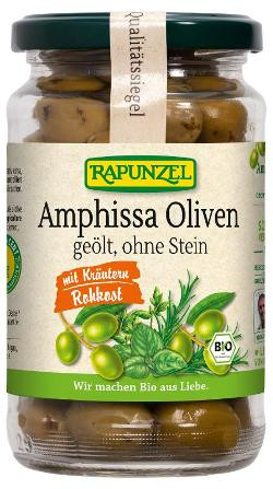 Produktfoto zu Oliven Amphissa mit Kräutern