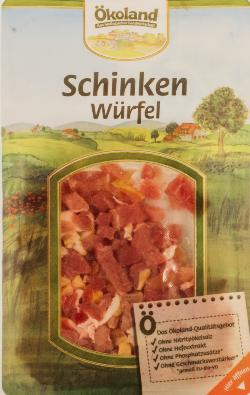 Produktfoto zu Schinkenwürfel luftgetrocknet