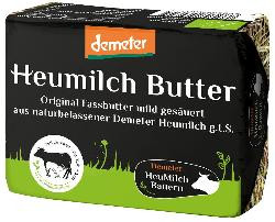 Produktfoto zu Heumilch Butter Demeter