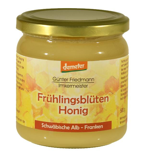 Produktfoto zu Frühlingsblüten Honig Demeter