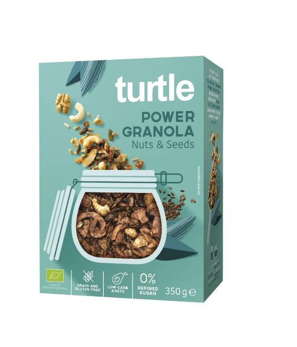 Produktfoto zu Turtle Power Granola Nüsse & Saaten