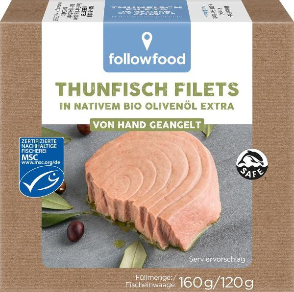 Produktfoto zu Thunfischfilets in Olivenöl