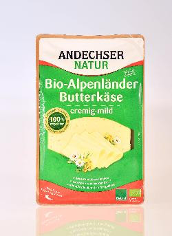 Produktfoto zu Alpenländer Butterkäse in Scheiben