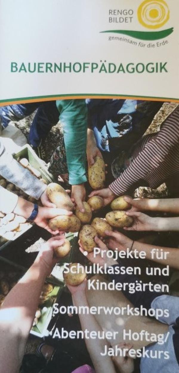 Produktfoto zu Bauernhofpädagogik Flyer