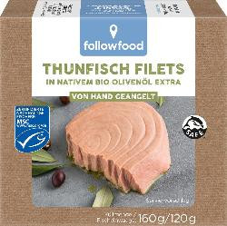 Produktfoto zu Thunfischfilets in Olivenöl