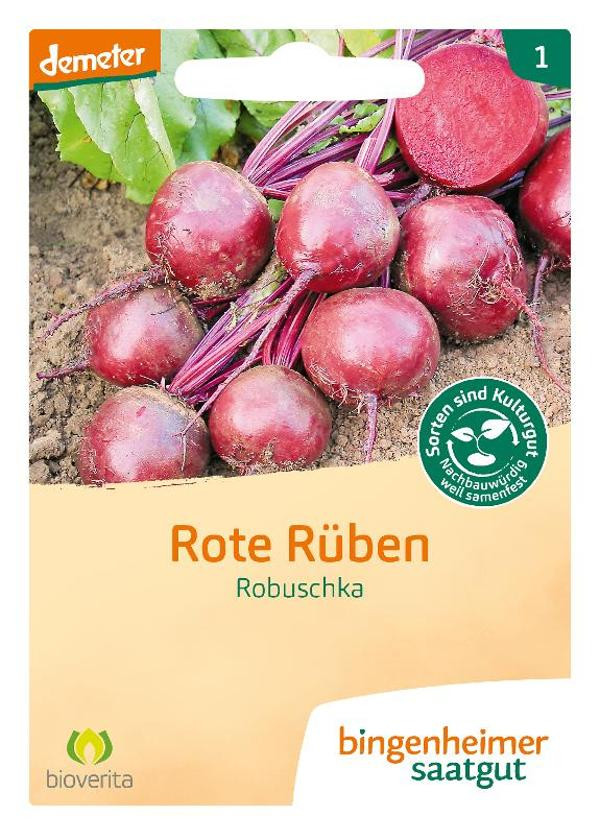 Produktfoto zu Rote Rüben Samen Robuschka