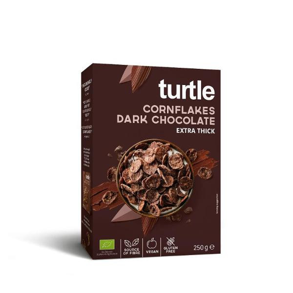 Produktfoto zu Turtle Cornflakes Dark Chocolate