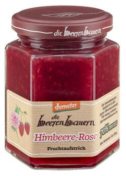 Produktfoto zu Himbeer-Rose Fruchtaufstrich