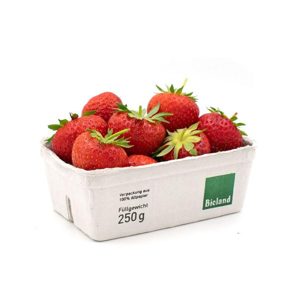 Produktfoto zu Erdbeeren 250 g