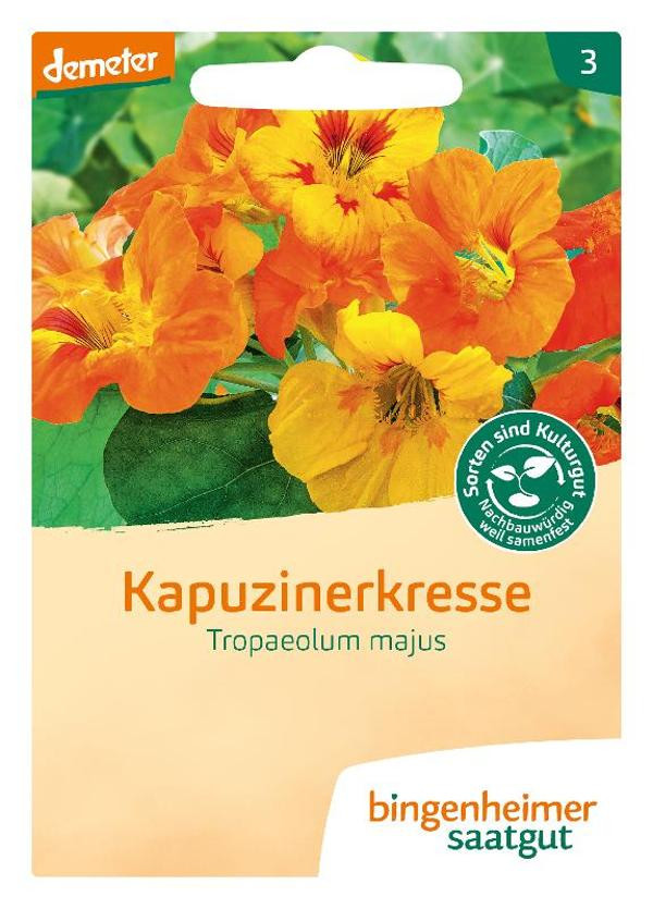 Produktfoto zu Kapuzinerkressesamen