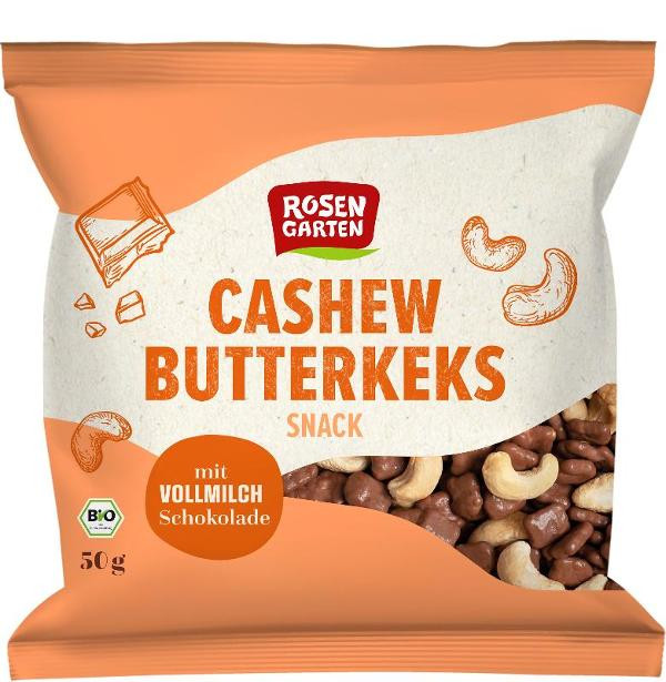 Produktfoto zu Cashew Butterkeks Snack Mix