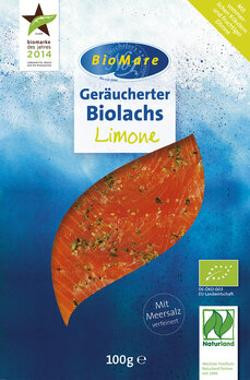 Produktfoto zu Lachs mit Limone geschnitten