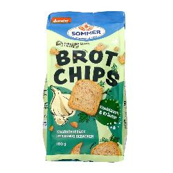 Produktfoto zu Brotchips Knoblauch Kräuter