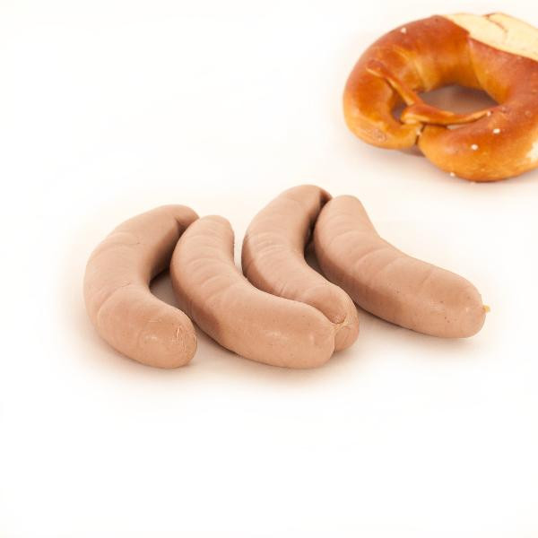 Produktfoto zu Rinderbratwurst weiß 4 Stück ca. 400 g