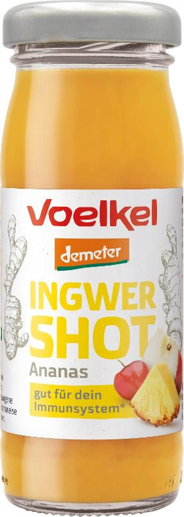 Produktfoto zu Shot Ingwer & Ananas kühlfrisch