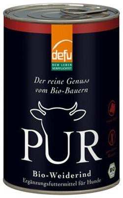 Produktfoto zu Hundefutter Weiderind PUR